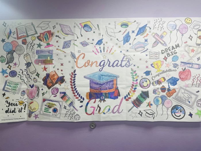 Graduation Coloring Tablecloth