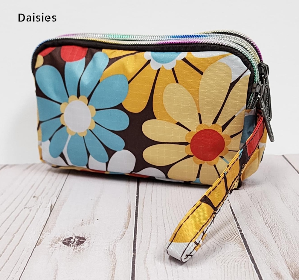 Cosmetic Bag - 3 Compartments