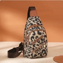  Vegan Leopard Sling Bag