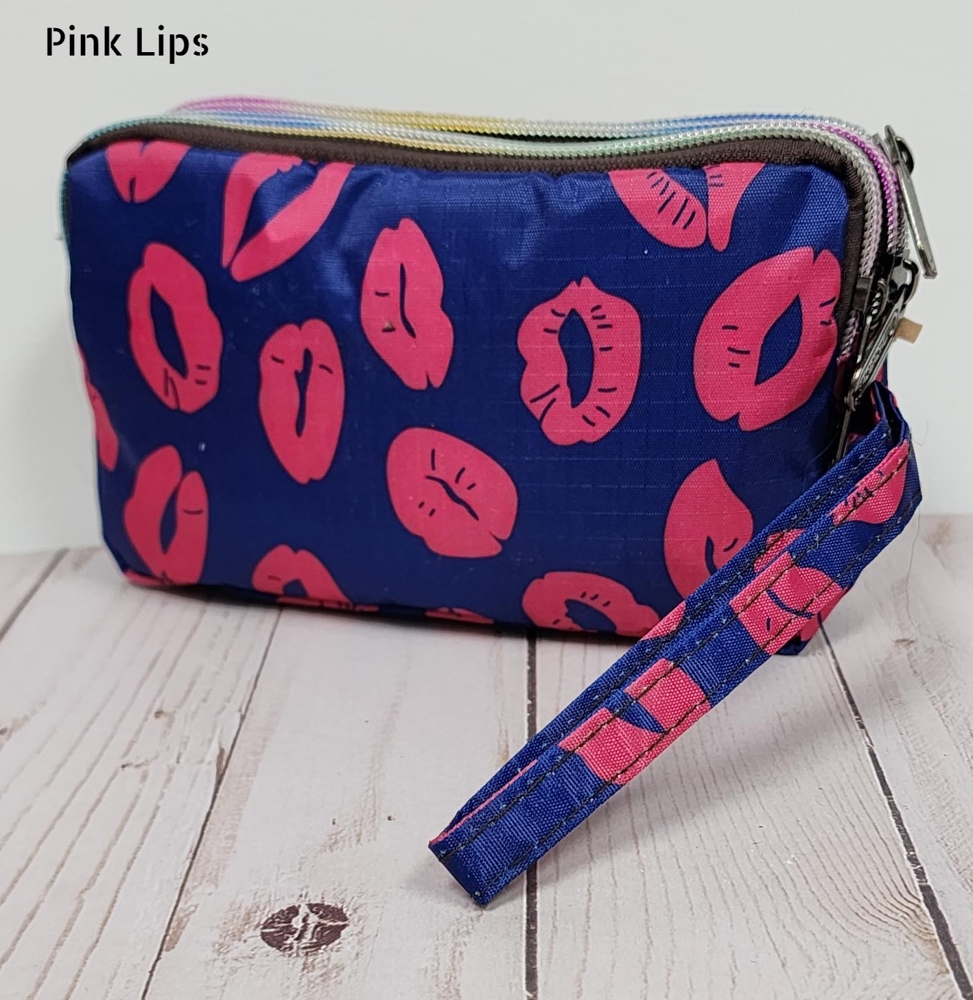 Cosmetic Bag - 3 Compartments