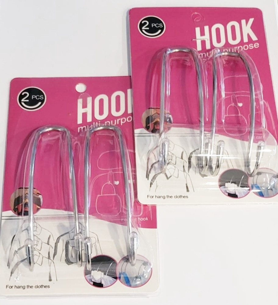 Car Hooks Set of 4