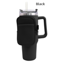 Nylon Black Tumbler Pouch