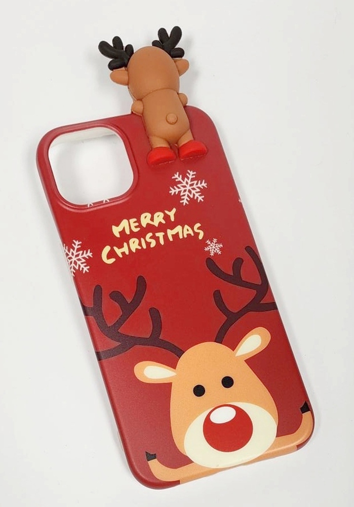 Peekaboo Merry Christmas i Phone Case