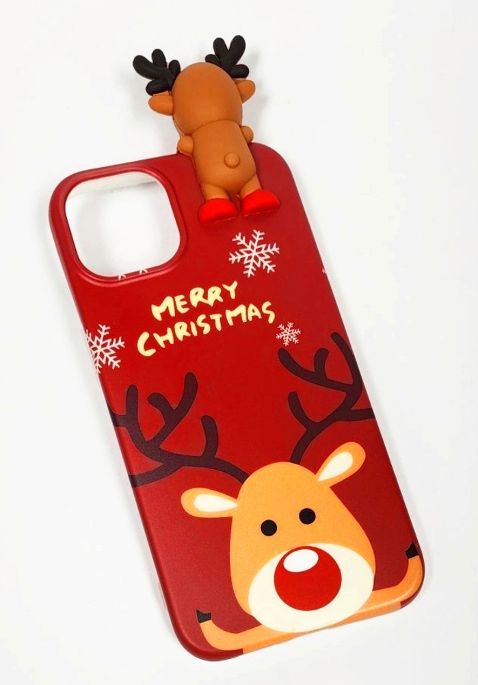 Peekaboo Merry Christmas i Phone Case