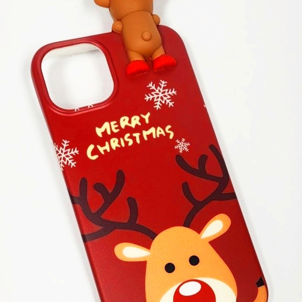 Peekaboo Merry Christmas i Phone Case