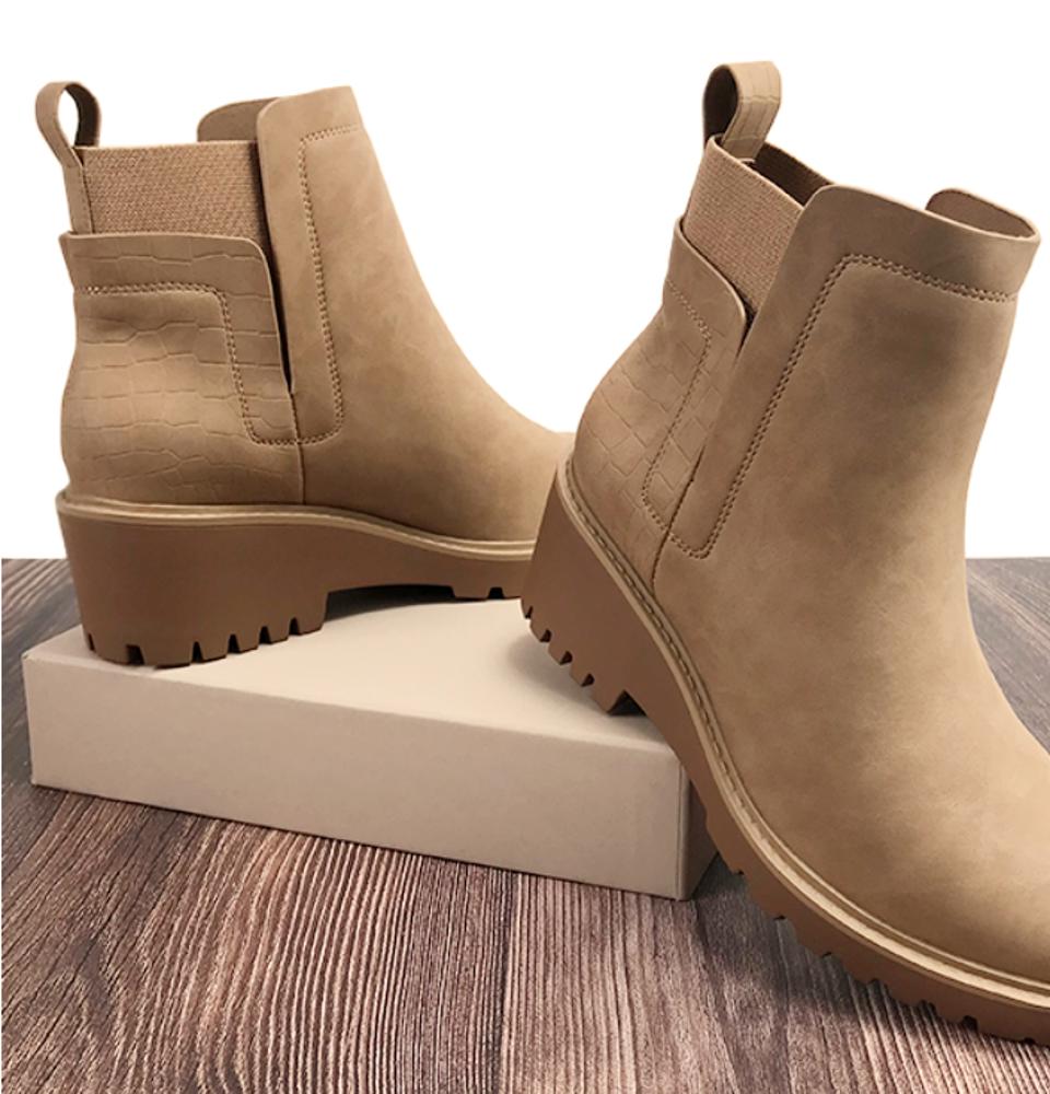 Wedge Heel Bootie