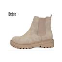 Size 5.5 Beige Lug Sole Boot