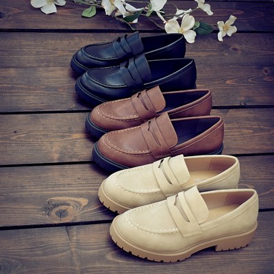 Lug Heel Sole Loafer