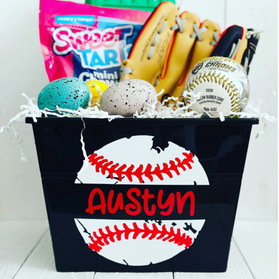 Personalized  Easter Basket – Custom Name - Gift for Kids