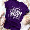  Small Town Big Spirit Football Tee | Friday Night Lights Shirt