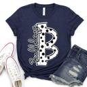 Custom Mascot Polka Dot Spirit Tee – 30+ School Options