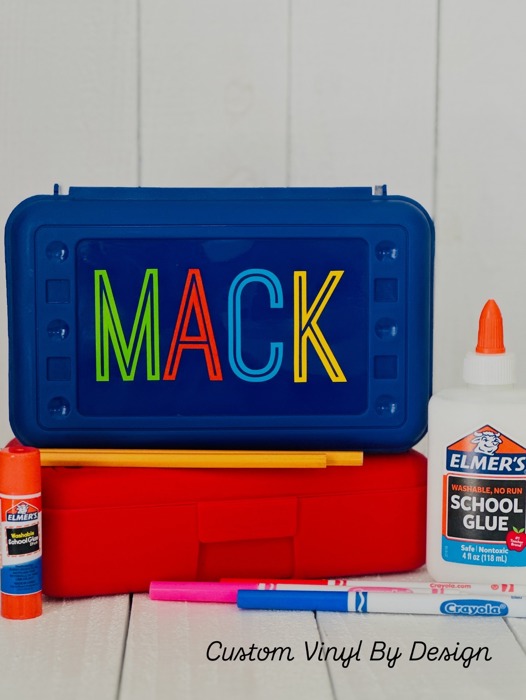 Personalized Pencil Box
