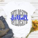  Game Day Spirit Tee – Custom Mascot & Football Script 