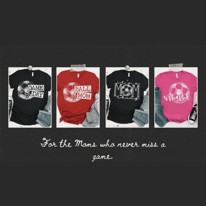 Soccer Mom Tees – 4 Styles | 50+ Color Options
