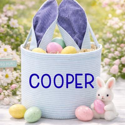 Personalized Easter Basket for Kids