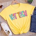  Vet Tech Retro Graphic Tee - Gift for Vet Tech