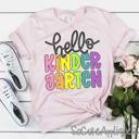  Hello Grade Teacher Tee 