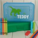  Personalized Pencil Box Dinosaur Theme