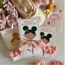  Ballerina Scrunchie Cards – Set of 3 | Dance Gift, Party Favor, Christmas Gift