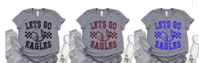 Custom Mascot Softball Tee