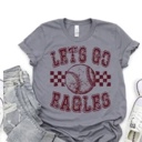  Custom Mascot Softball Tee