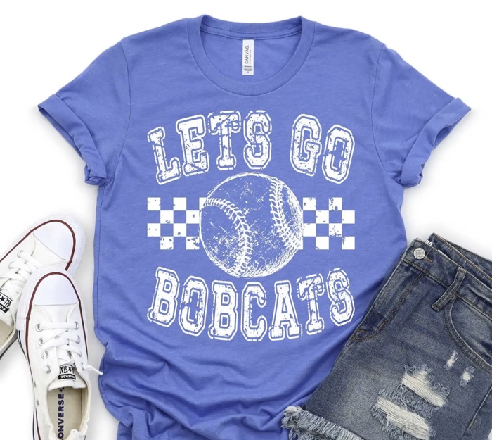 Custom Mascot Softball Tee