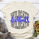  Game Day Spirit Tee – Custom Mascot & Football Script 