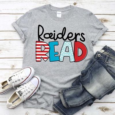 Custom Mascot READ Tee – School Spirit Shirt