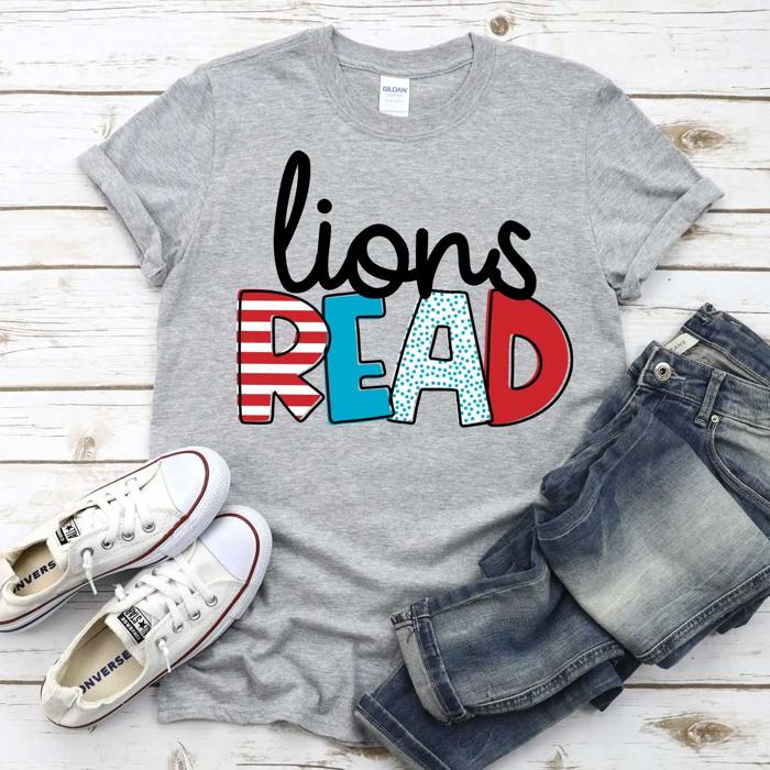 Custom Mascot READ Tee – School Spirit Shirt