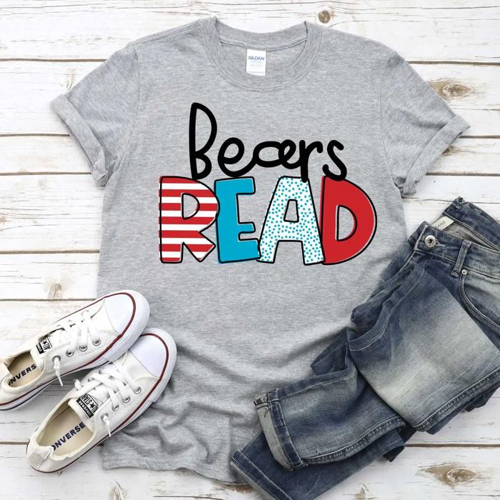 Custom Mascot READ Tee – School Spirit Shirt