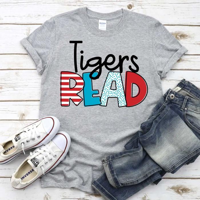 Custom Mascot READ Tee – School Spirit Shirt