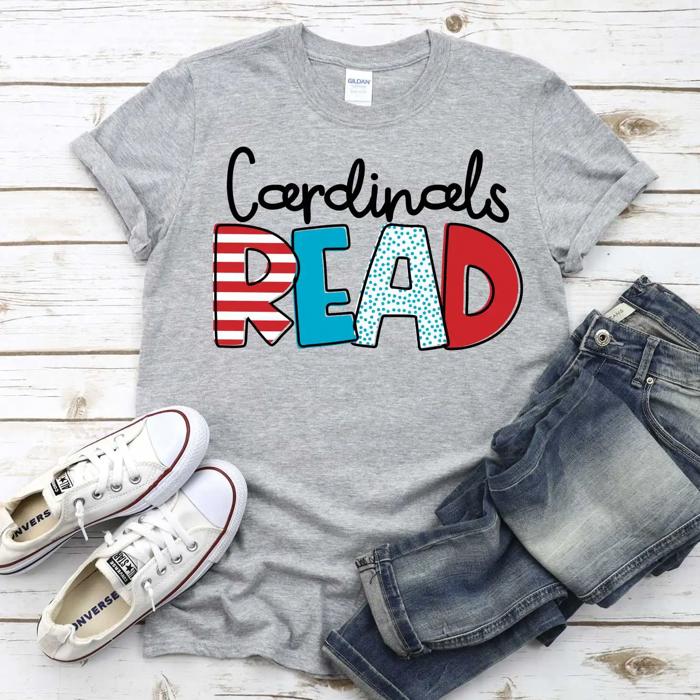Custom Mascot READ Tee – School Spirit Shirt
