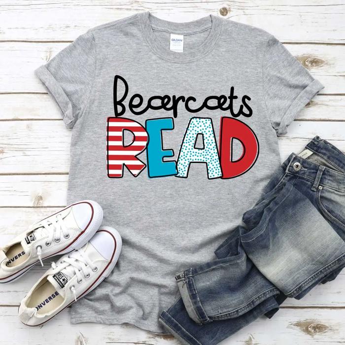 Custom Mascot READ Tee – School Spirit Shirt