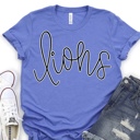 Custom Mascot Script Tee – 30+ Mascots