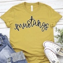  Custom Mascot Script Tee – 30+ Mascots
