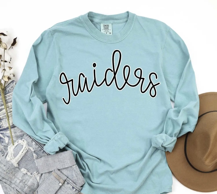 Custom Mascot Script Tee – 30+ Mascots