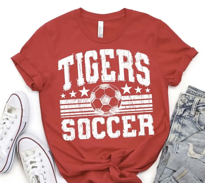 Custom Mascot Soccer Tee – 30+ Mascots, 50+ Colors & Custom Ink