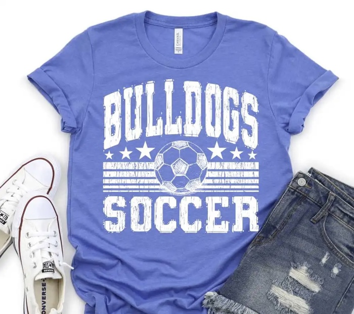 Custom Mascot Soccer Tee – 30+ Mascots, 50+ Colors & Custom Ink
