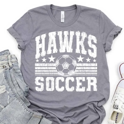 Men’s Mascot Soccer Tee – 30+ Mascots Available