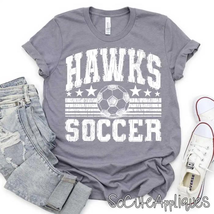 Men’s Mascot Soccer Tee – 30+ Mascots Available