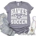  Men’s Mascot Soccer Tee – 30+ Mascots Available