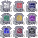  Custom Mascot Soccer Tee – 30+ Mascots, 50+ Colors & Custom Ink