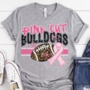  Pink Out Game Day Mascot Tee – Breast Cancer Awareness