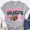  Pink Out Game Day Mascot Tee – Breast Cancer Awareness