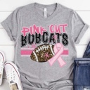  Pink Out Game Day Mascot Tee – Breast Cancer Awareness