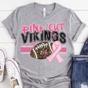  Pink Out Game Day Mascot Tee – Breast Cancer Awareness
