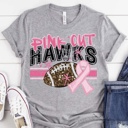  Pink Out Game Day Mascot Tee – Breast Cancer Awareness