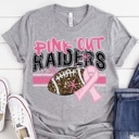  Pink Out Game Day Mascot Tee – Breast Cancer Awareness