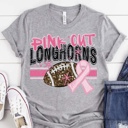  Pink Out Game Day Mascot Tee – Breast Cancer Awareness