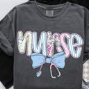  Bloom & Bow Nurse Tee – Comfort Colors | 30+ Colors